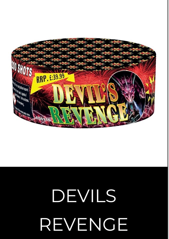 Devils revenge (200shots) cake £35.00