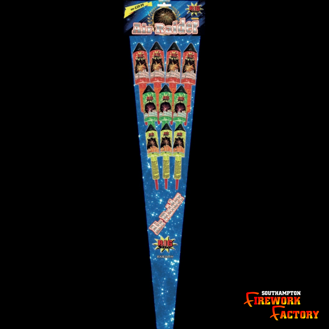 Air Raider Rocket. (10 Pack)