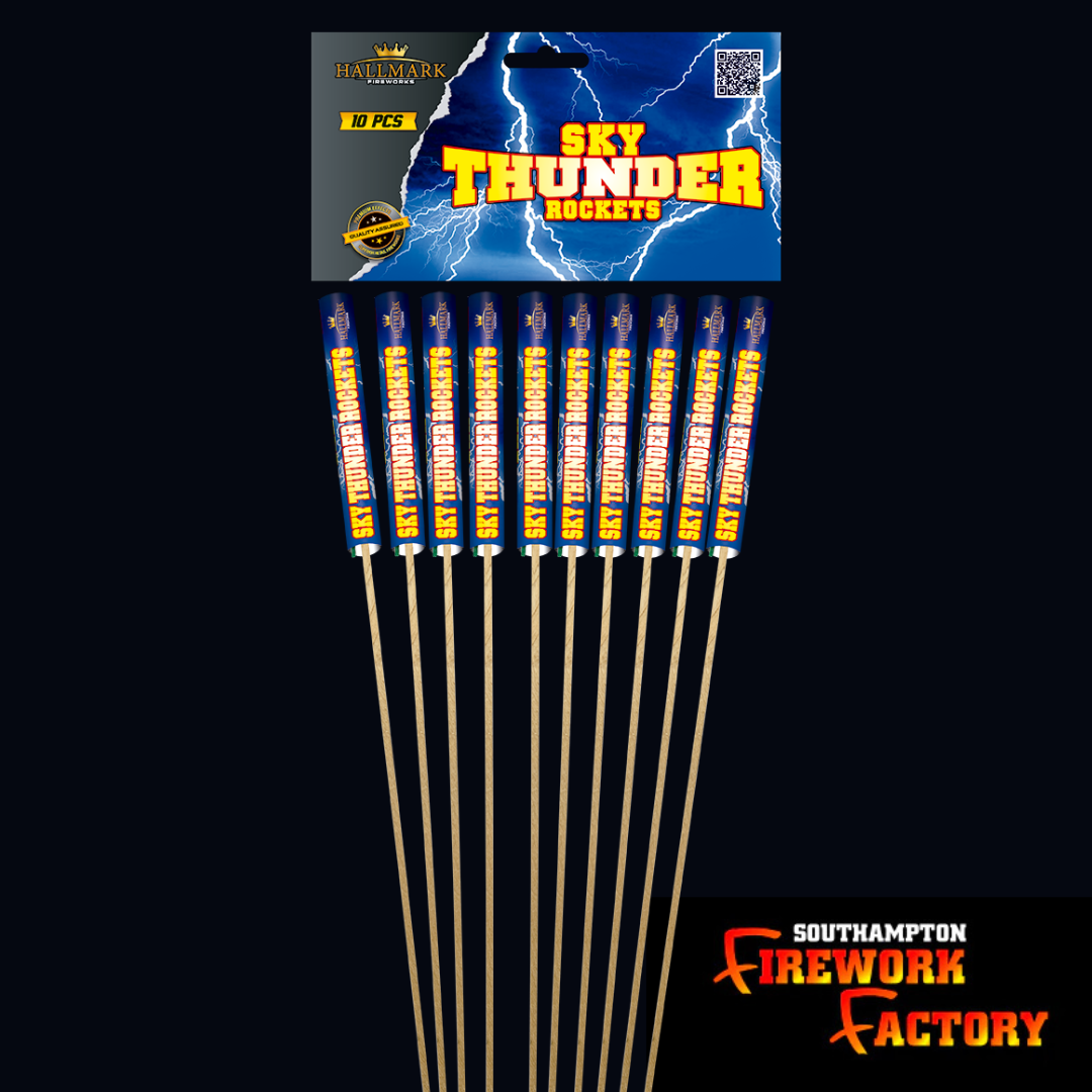 Sky Thunder Rockets (10 pcs)£5.00