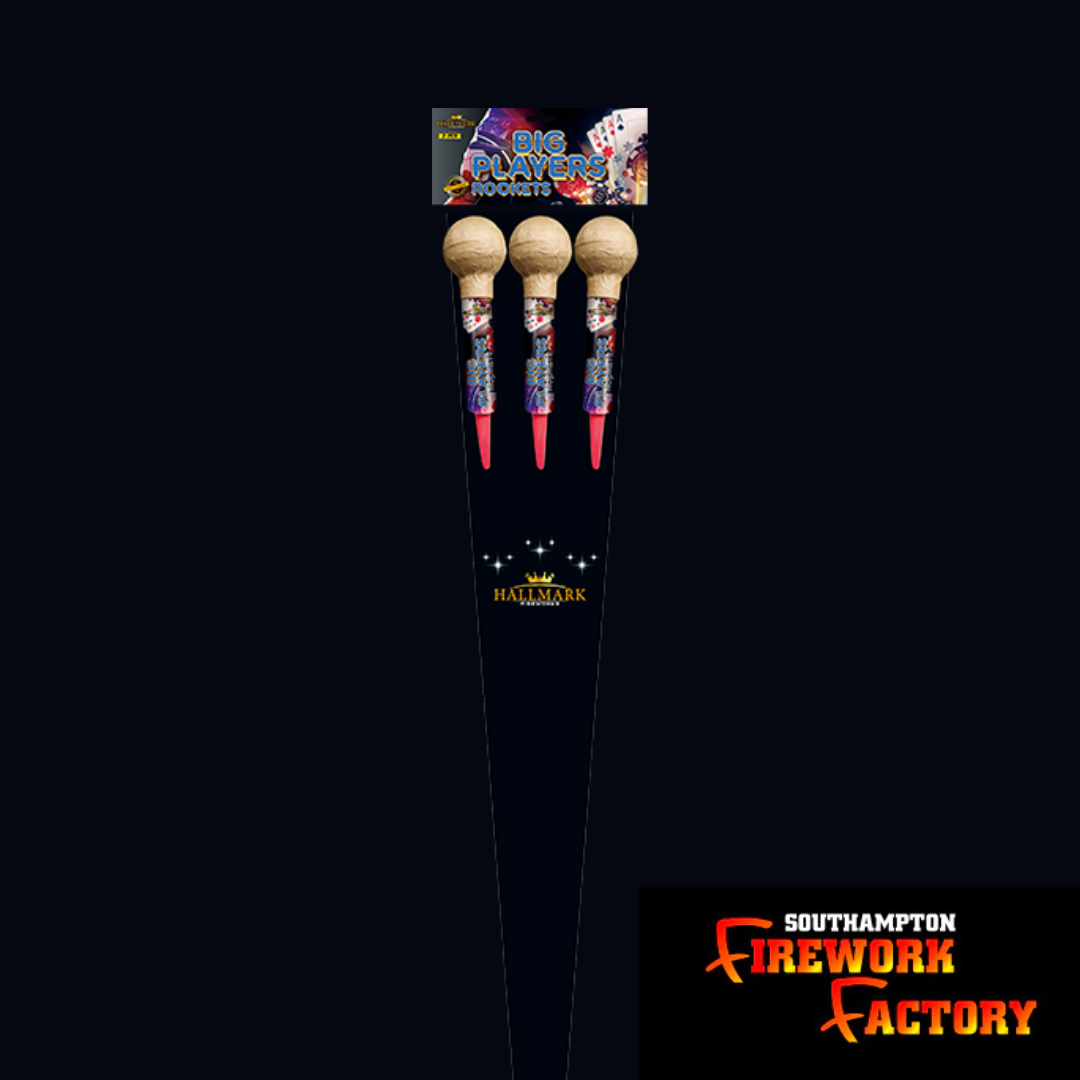 Big player rocket(3) piece pack £40.00