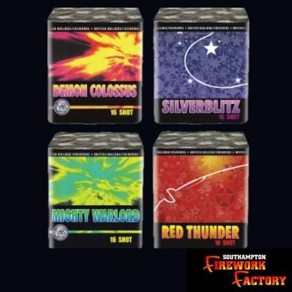 Assorted 16 Shot Cakes (4 Variants)