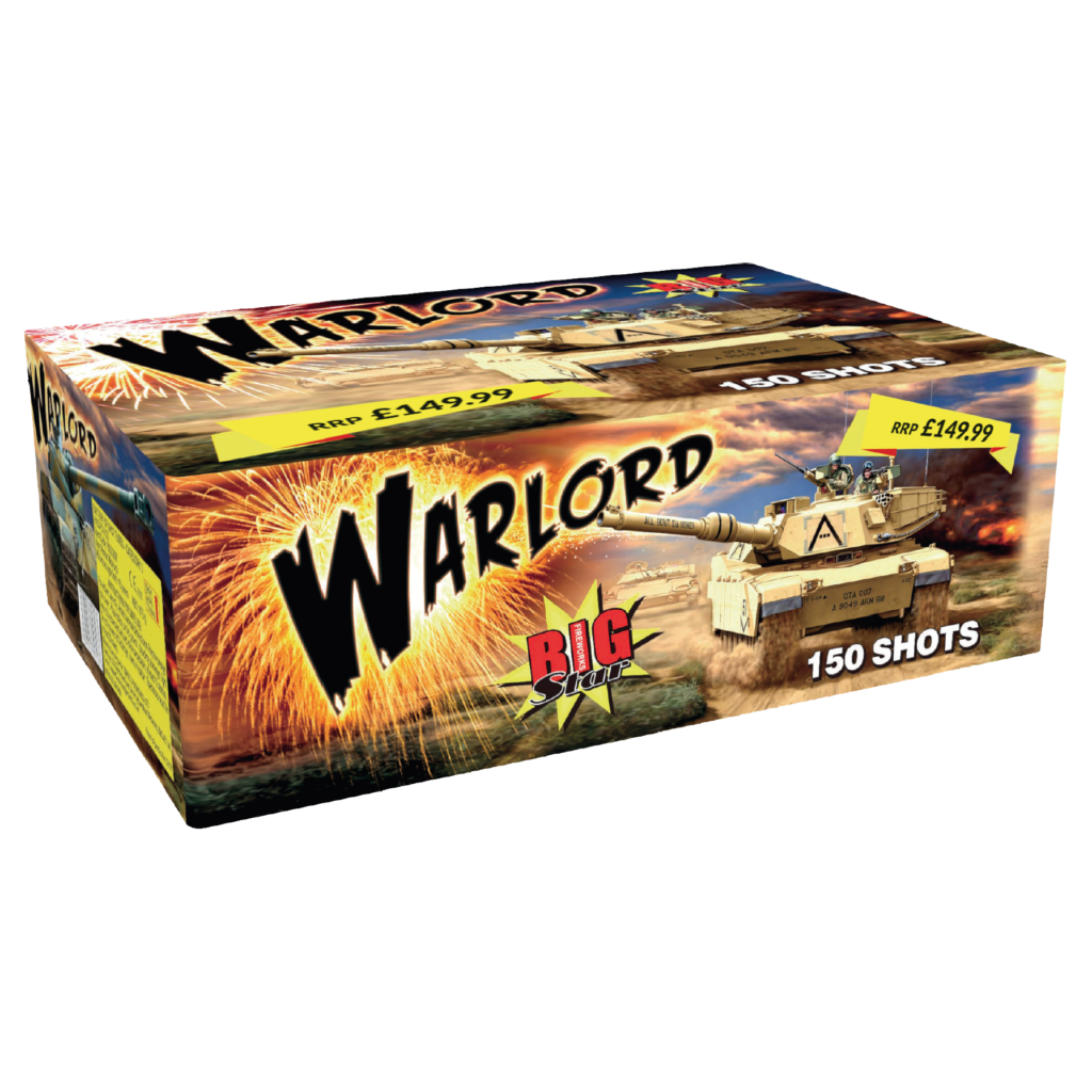 War Lord 150 Shot Cake