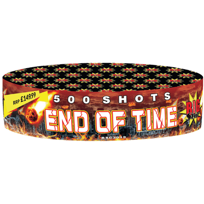 End of Time 500 Shot Cake