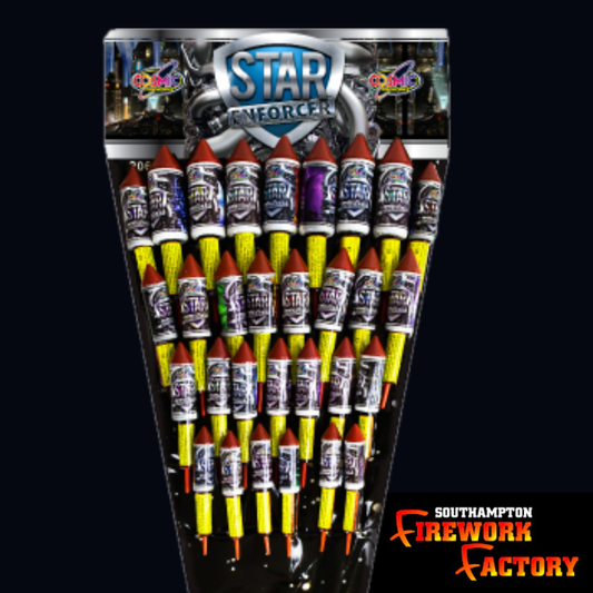 Star Enforcer Rockets 30pcs Pack