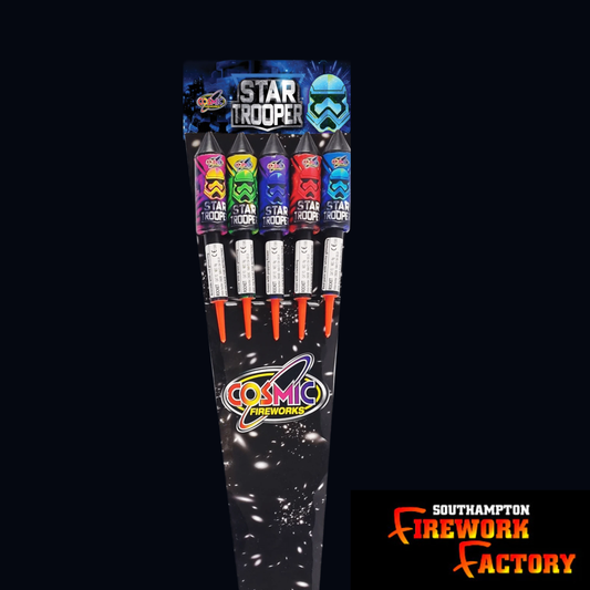 Star Trooper Rockets 🚀 5pcs Pack