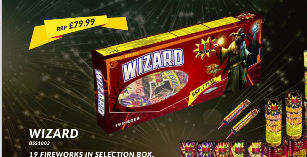 Wizard selection box