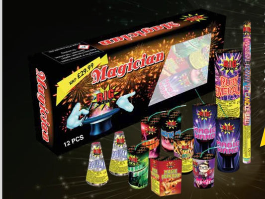 Magician selection box 12 piece