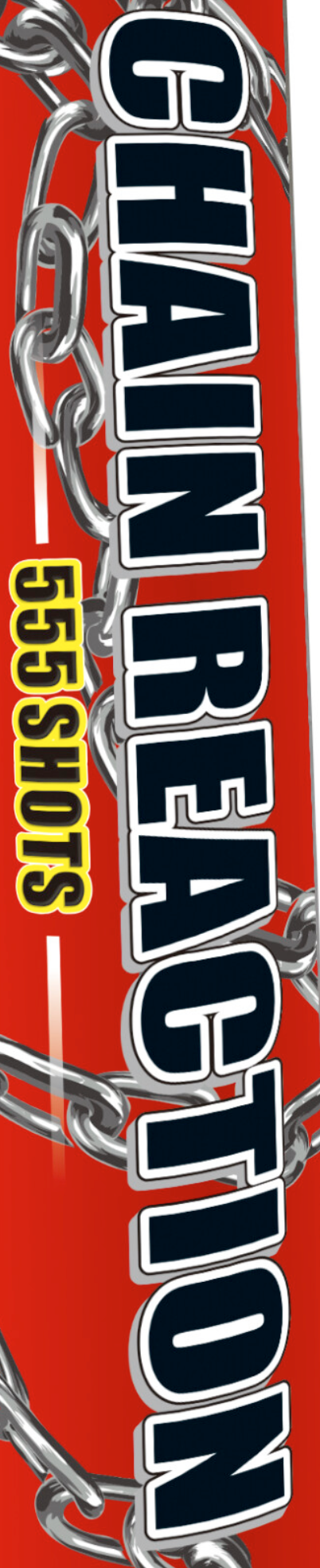 Chain reaction candle (555Shots) amazing £40.00 Roman candle