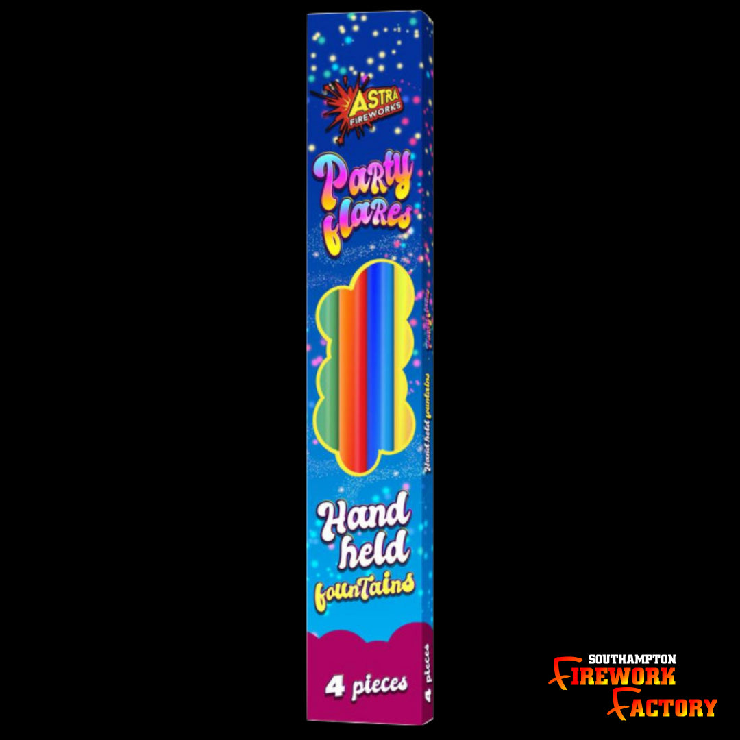 Hand Held Party Flares (4 pack)