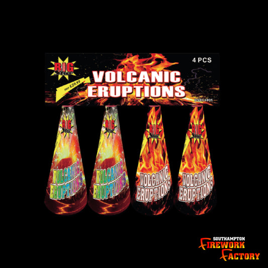 Volcanic Eruptions Fountains (4 Pack)