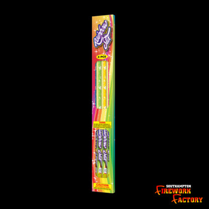 Rainbow Stix Hand Held Fountains (4pc)