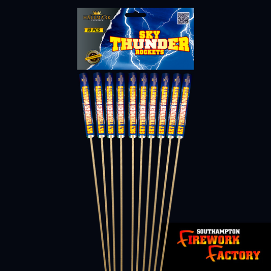 Sky Thunder Rockets    (10 pcs)£5.00