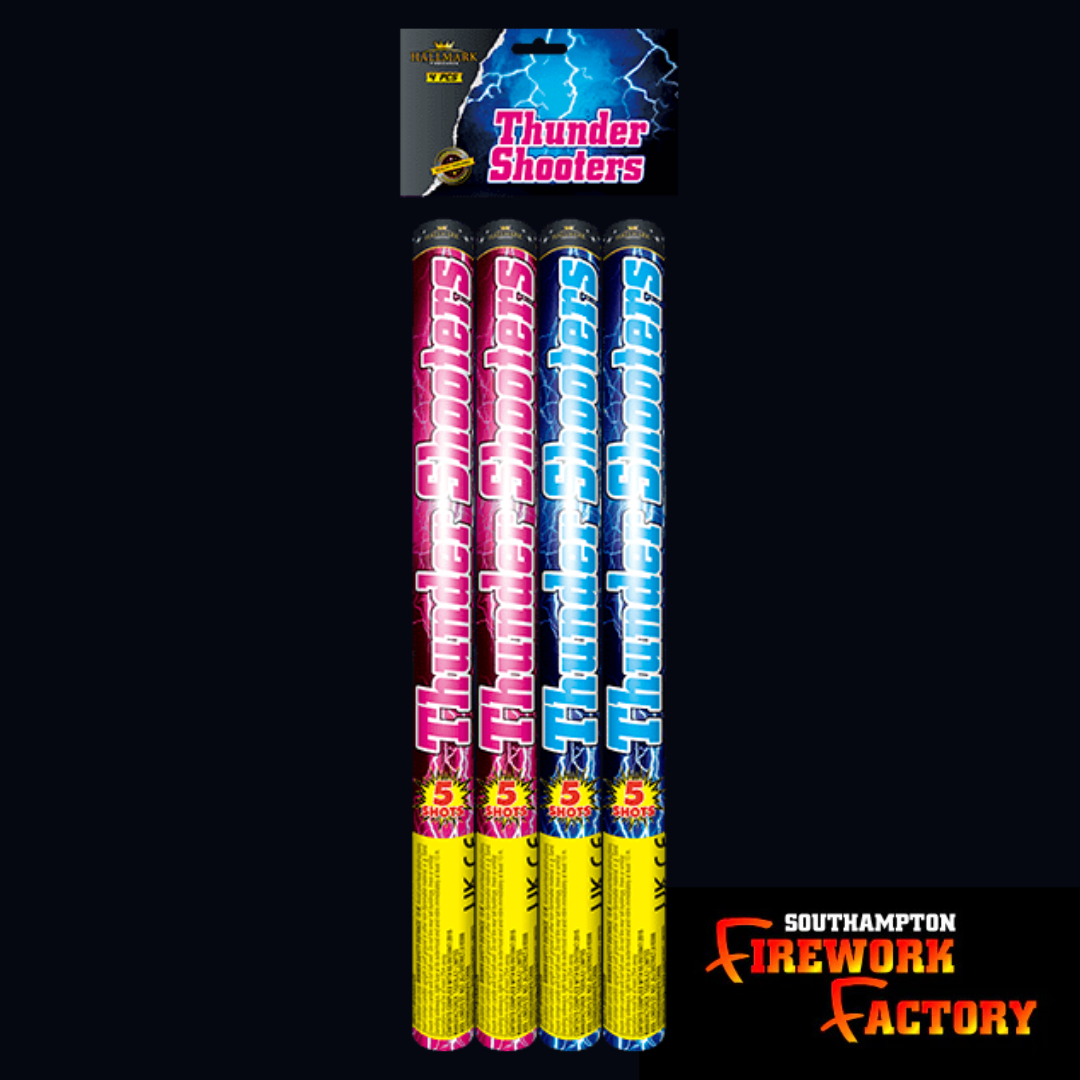 Thunder Shooters Roman Candles (4pc)