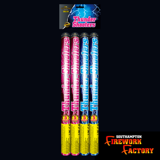 Thunder Shooters Roman Candles (4pc)