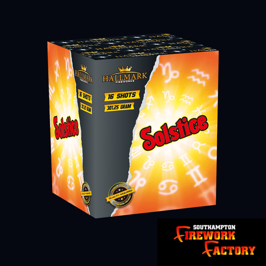 Solstice 16 shot low noise cake. £8.00            or (2)£15.00