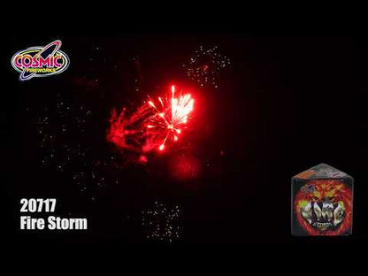 Fire Storm 21 Shot Cake