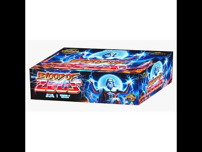 Blood of Zeus 216 Shot Barrage Cake