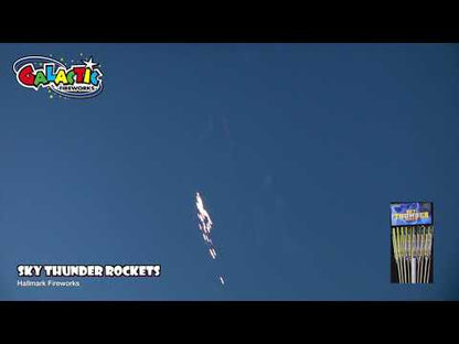 Sky Thunder Rockets    (10 pcs)£5.00